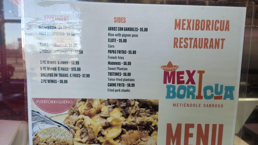 Mexiboricua Restaurant Menu image 2